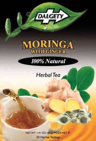 Dalgety Moringa & Ginger 40g (20 Tea Bags) (Box of 6)