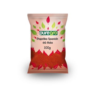 Puregro Paprika 60 Asta PM £99p 100g (Box of 10)