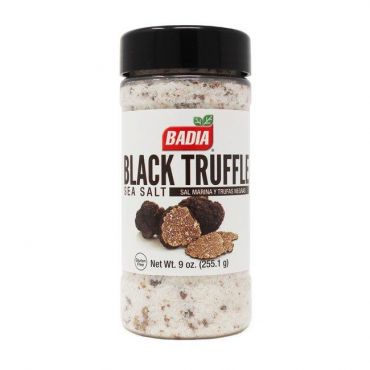 Badia Black Truffle Sea Salt 255.1g (9oz) (Box of 6)