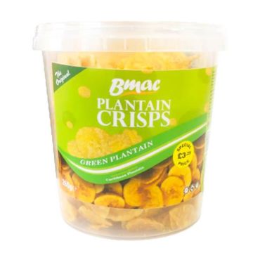 Bmac Green Plantain Chips 260 gms (Box Of 6)
