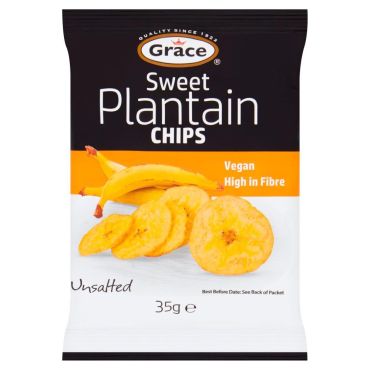 Grace Sweet Plantain Chips PMP 49p 35g (Box of 30)