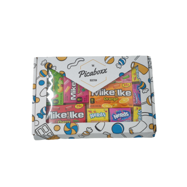 Picaboxx American Mike Ike & Nerds Selection Gift Box ★ 10 Products Pack (Box of 6)