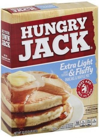 Hungry Jack Extra Light & Fluffy Pancake Mix 907g (32oz) (Box of 6)