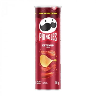 Pringles Ketchup 156g (5.5oz) (Box of 14) - Canadian