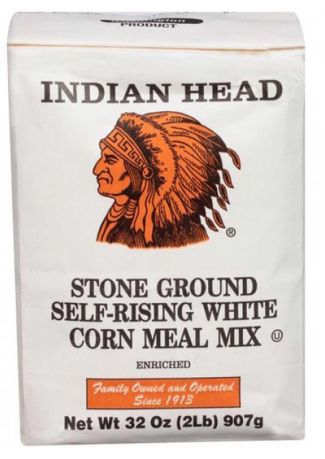 Indian Head Self Rising Cornmeal 907g (2lbs) (Box of 15)