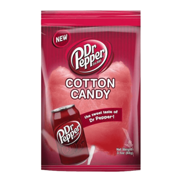 Dr Pepper Cotton Candy 88g (3.1oz) (Box of 12)