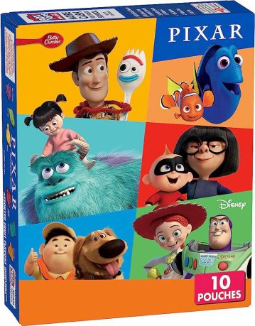 Betty Crocker Pixar Assorted Fruit Flavoured Snacks 10 Pieces 236g (8oz) (Box of 8) BBE 17 FEB 2024