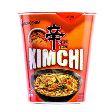 NONGSHIM Kimchi Ramyun Noodles Cup 75g (Pack of 6)