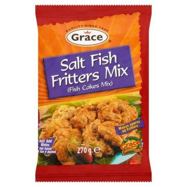 Grace Salt Fish Fritter Mix 270g (Box of 6) 29 JUNE 2024
