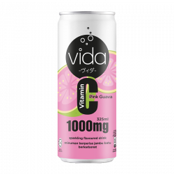 Vida Vitamin C Pink Guava Drink 325ml (Box of 24)