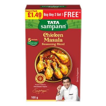 Tata Sampann Chicken Masala 100g PM £1.49 (Box of 8)