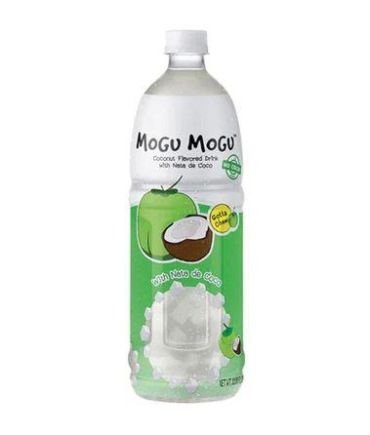 Mogu Mogu Nata De Coco Drink Coconut 1000ml (Box of 12) BBE 30 JUL 2024