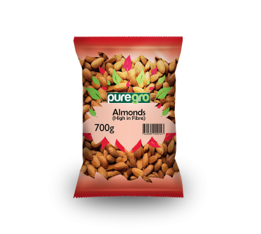 Puregro Almonds 700g PM £5.49 (Box of 10)