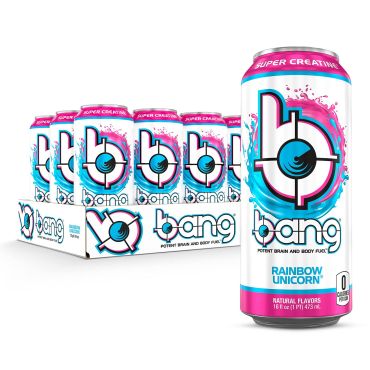 Bang Energy Rainbow Unicorn 500ml (16.9 fl.oz) (Box of 6)