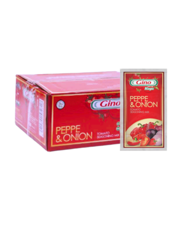 Gino Peppe & Onion Tomato Seasoning Mix 50 (Box of 50)