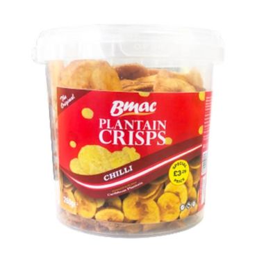 Bmac Chili Plantain Chips 260 gms (Box Of 6)
