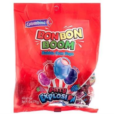 Colombina Bon Bon Boom Berry Explosion Peg Bag 170g (6oz) (Box of 12)