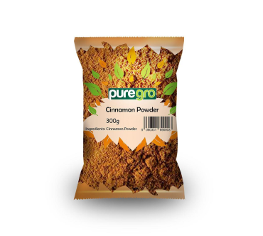 Puregro Cinnamon Powder 300g PM £3.69 (Box of 10)