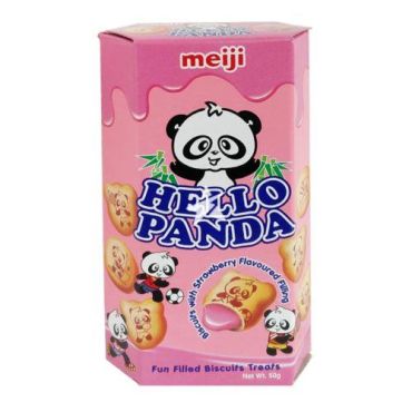 Hello Panda Strawberry 50g (Box of 10)