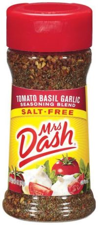 Mrs Dash Tomato, Basil & Garlic Seasoning 57g (2oz) (Box of 8)