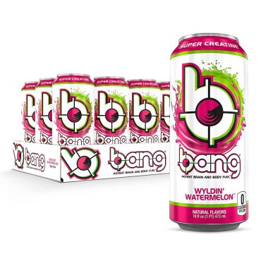 Bang Energy Wyldin' Watermelon 500ml (16.9 fl.oz) (Box of 6)