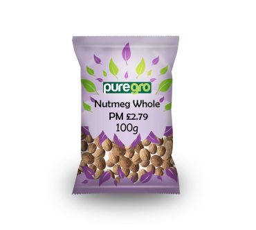 Puregro Nutmeg Whole PM £3.29 100g (Box of 10)