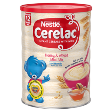 CERELAC Honey and Wheat with Milk 1Kg (Box of 12)