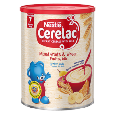 CERELAC Mixed Fruits and Wheat with Milk 1Kg (Box of 12)