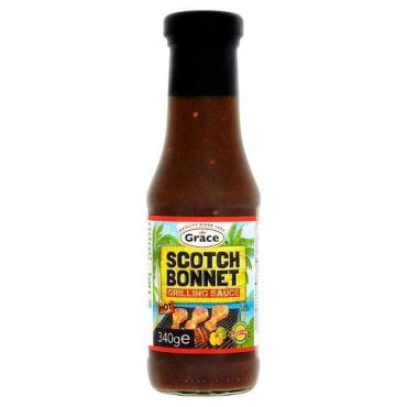 Grace Scotch Bonnet Grilling Sauce 340ml (Box of 6)