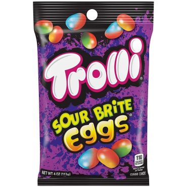 Trolli Sour Brite Crawler Eggs 113g (4oz) (Box of 12)