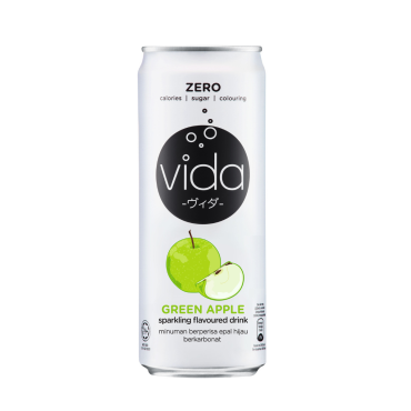 Vida Zero Green Apple 325ml (Box of 24)
