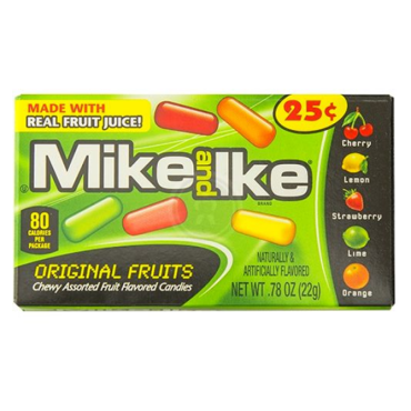 Mike & lke Original $0.25 22g (0.78oz) (Box of 24)