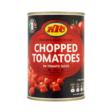 KTC Chopped Tomatoes 400g (Box of 12)