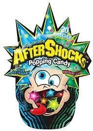 Aftershocks Popping Candy Blue Razz / W'melon 30g (1.06oz) (Box of 16) BBE 30 MAY 2024