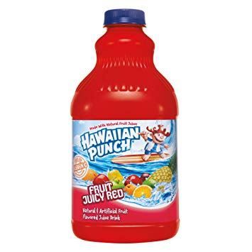 Hawaiian Punch Fruit Juicy Red Drink 1.89ltr (64 fl.oz) (Box of 8) BBE 24 JUN 2024