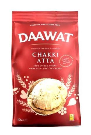 Daawat Chakki Atta 10kg (Box of 2)