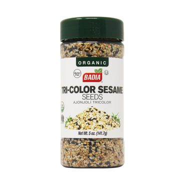 Badia Organic Tri-Colour Sesame Seeds 141.7g (5oz) (Box of 6)