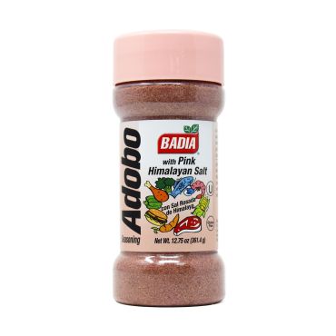 Badia Adobo with Pink Himalayan Salt 361.4g (12.75oz) (Box of 12)