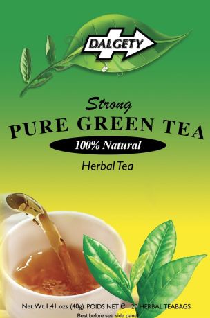 Dalgety Pure Green Tea 40g (20 Tea Bags) (Box of 6)