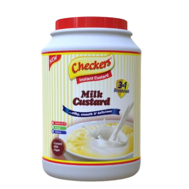 Checkers Custard Powder Milk Flavour 3-in-1 1kg (Box of 3)