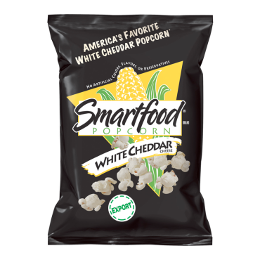 Smartfood White Cheddar Cheese Popcorn 156g (5.5oz) (Box of 12)