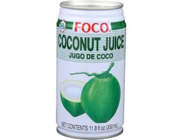 Foco Coconut Juice Pulp 350ml (Box of 12)