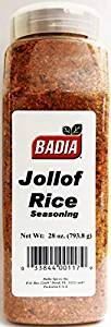 Badia Jollof Rice Seasoning 793.8g (28oz) (Box of 6)