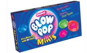 Charms Blow Pop Minis 99g (3.5oz) (Box of 12)