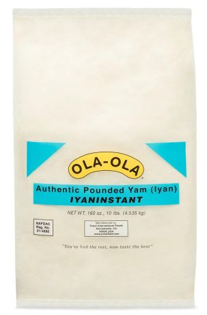 Ola Ola Pounded Yam 4.5kg (Box of 4)