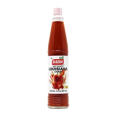 Badia Louisiana Cajun Hot Sauce 90ml (3 fl.oz) (Box of 12)