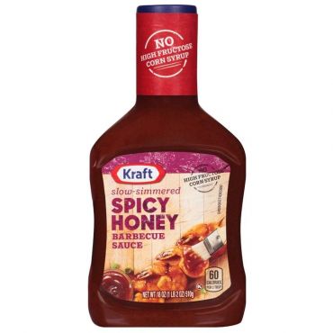 Kraft Spicy Honey Barbeque Sauce 510g (18oz) (Box of 12)