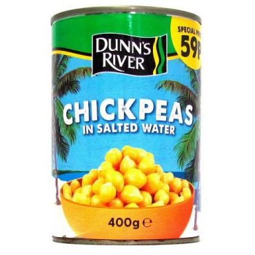 Dunn's River Chick Peas PMP 59p 400g (Box of 12) AB930