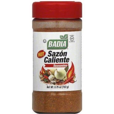 Badia Sazon Caliente Seasoning 163g (5.75oz) (Box of 6)