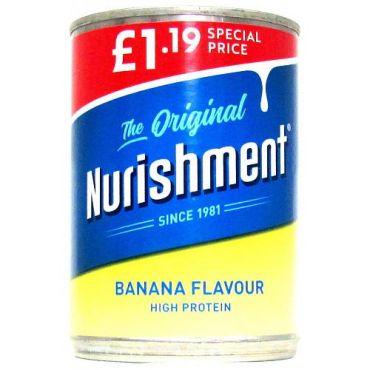 Nurishment Original Banana £1.19 PMP 400g (Box of 12)